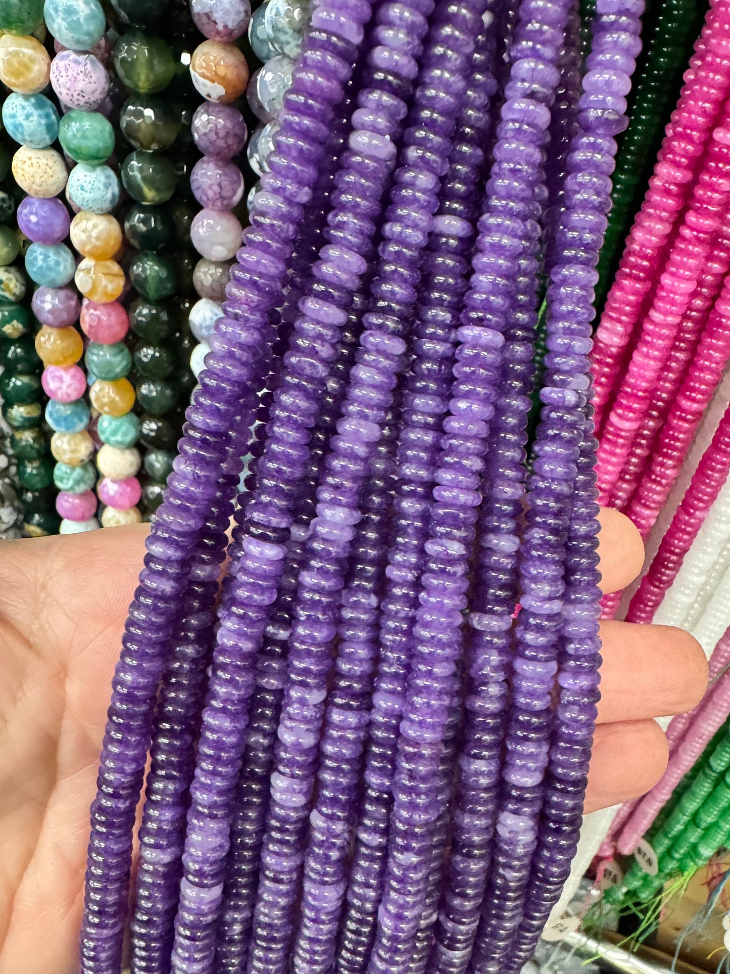 Natural aventurine 2x6mm