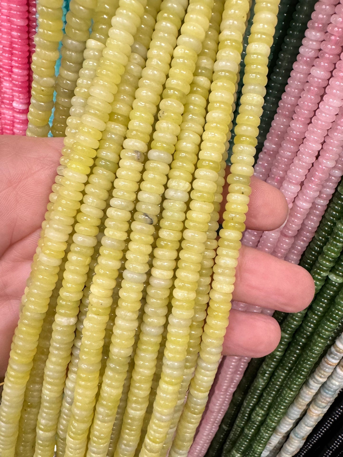 Natural aventurine 2x6mm