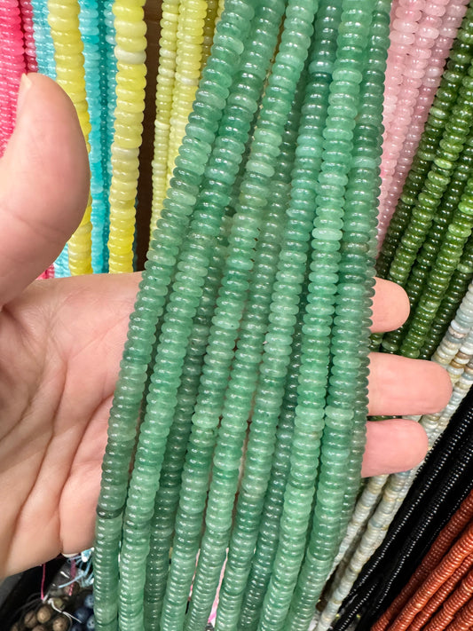 Natural aventurine 2x6mm