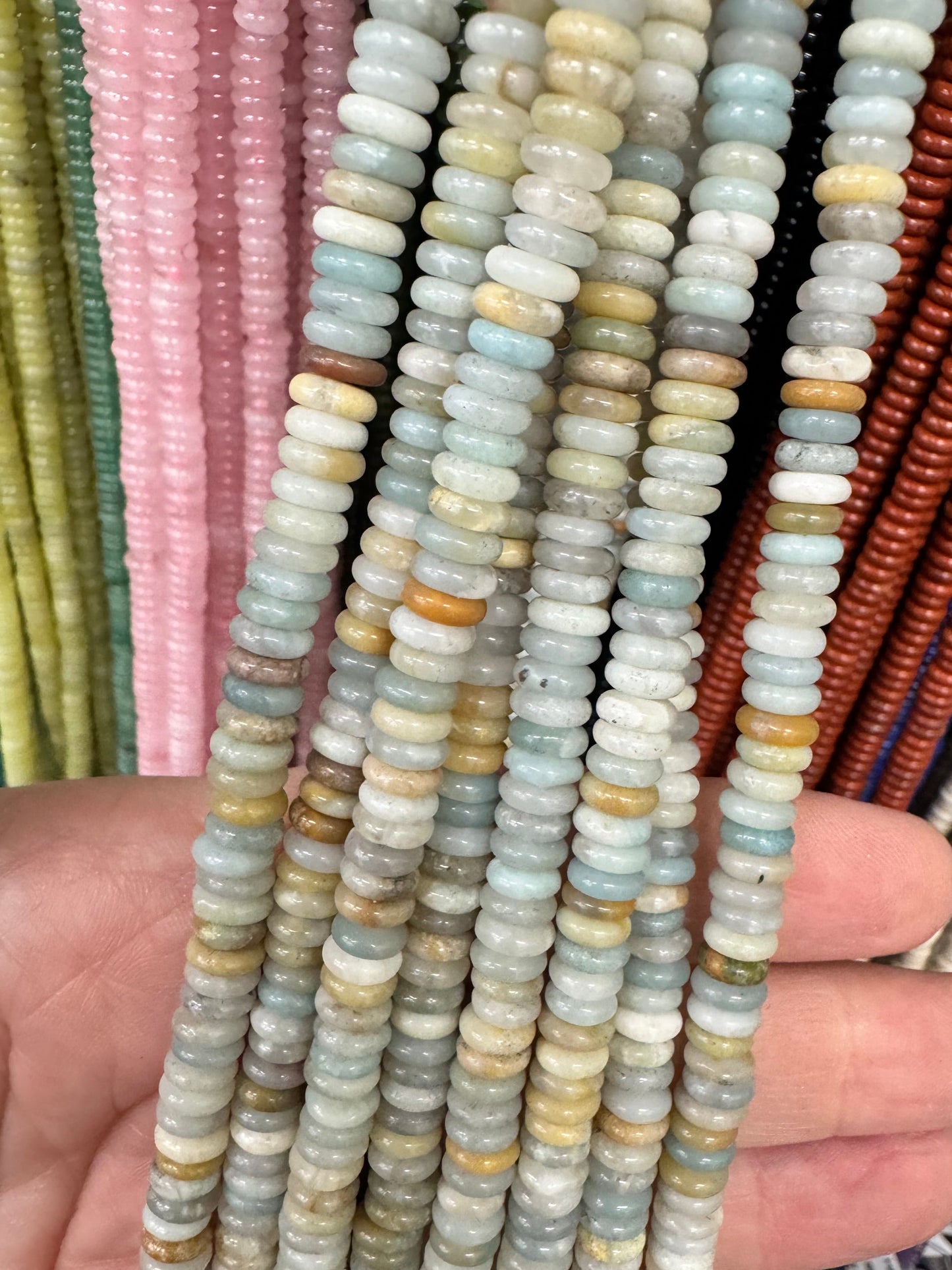 Natural aventurine 2x6mm