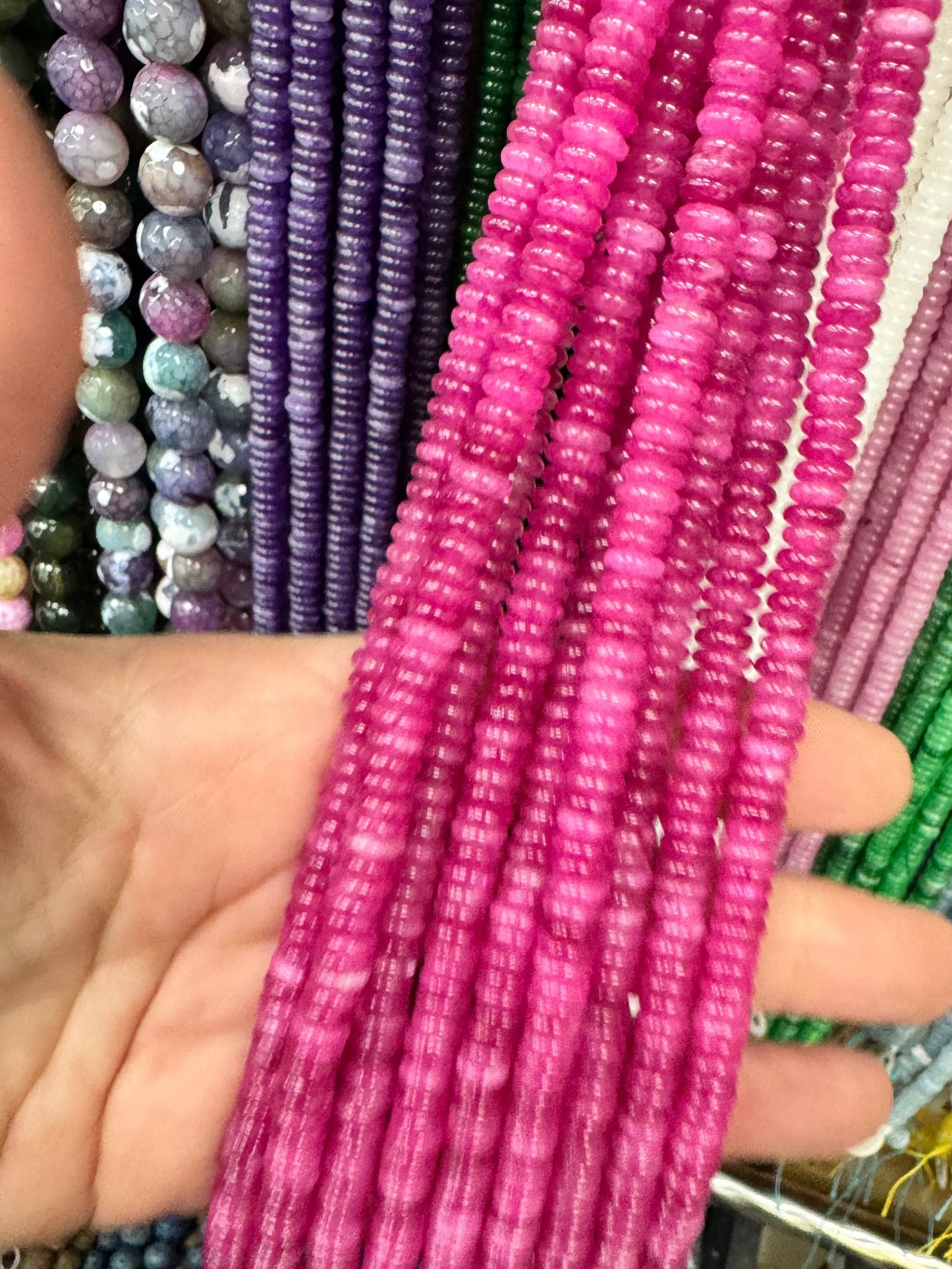 Natural aventurine 2x6mm