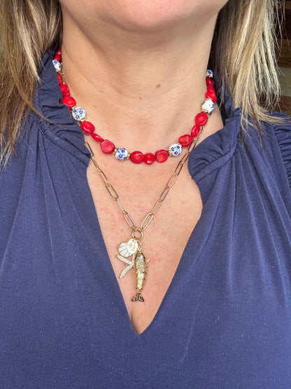 Coral necklace