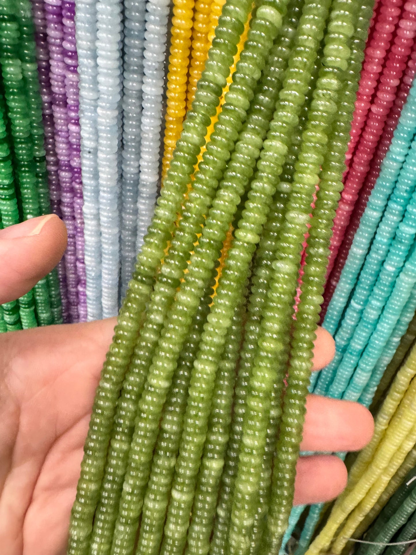 Natural aventurine 2x6mm