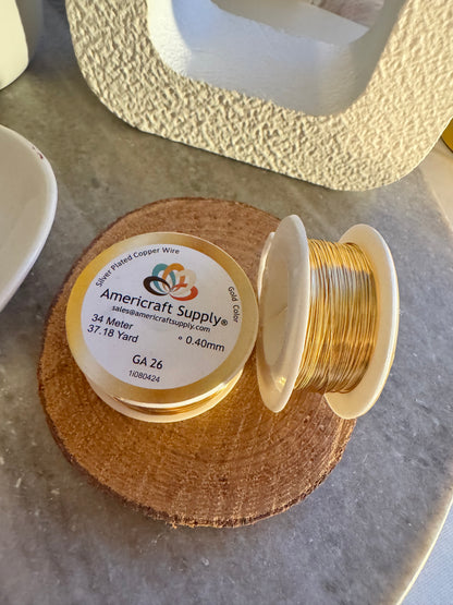 Silver Plated Copper Wire with (24)