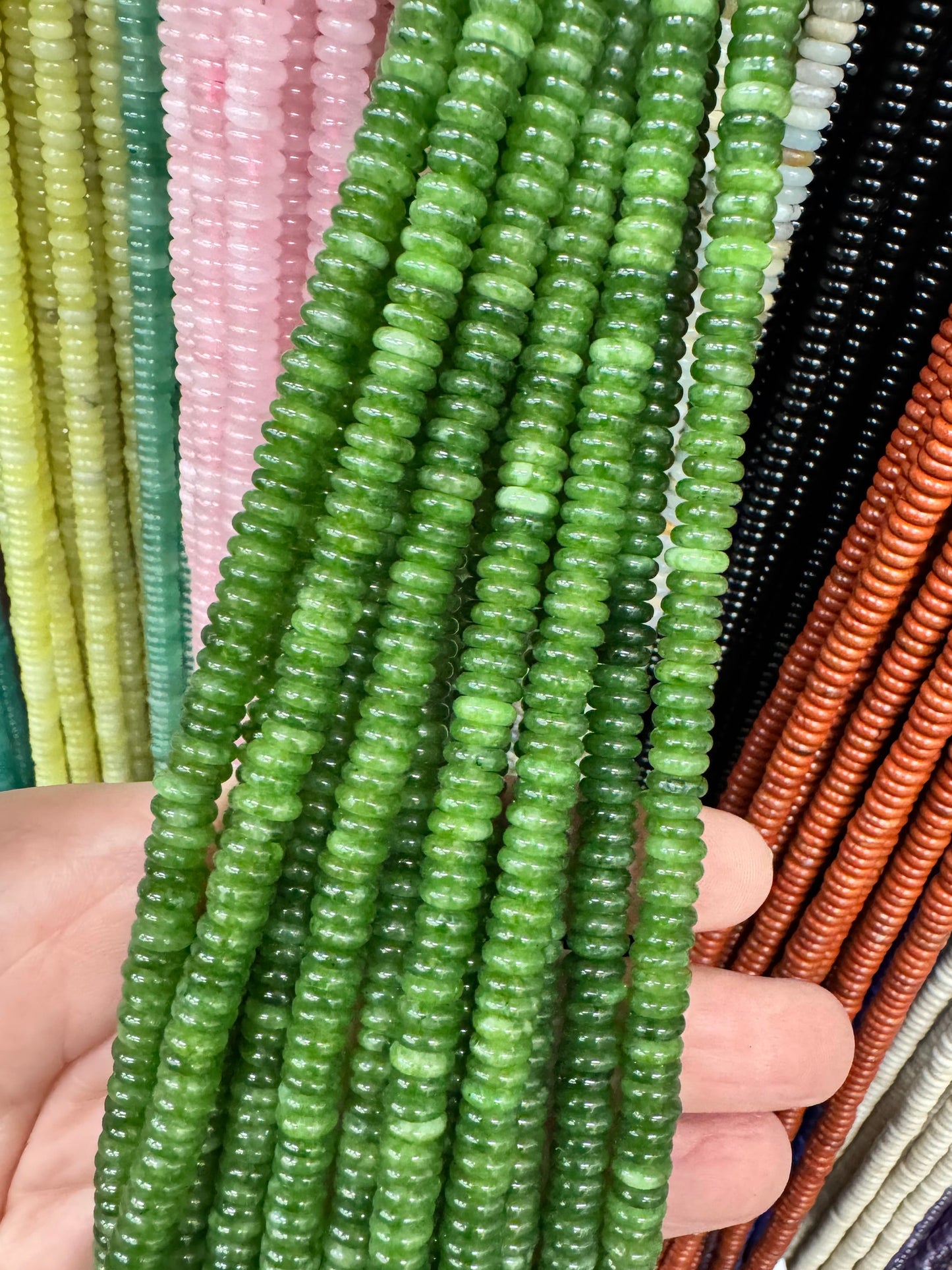 Natural aventurine 2x6mm