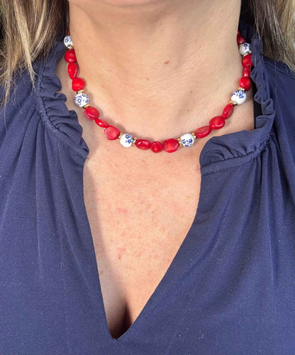 Coral necklace