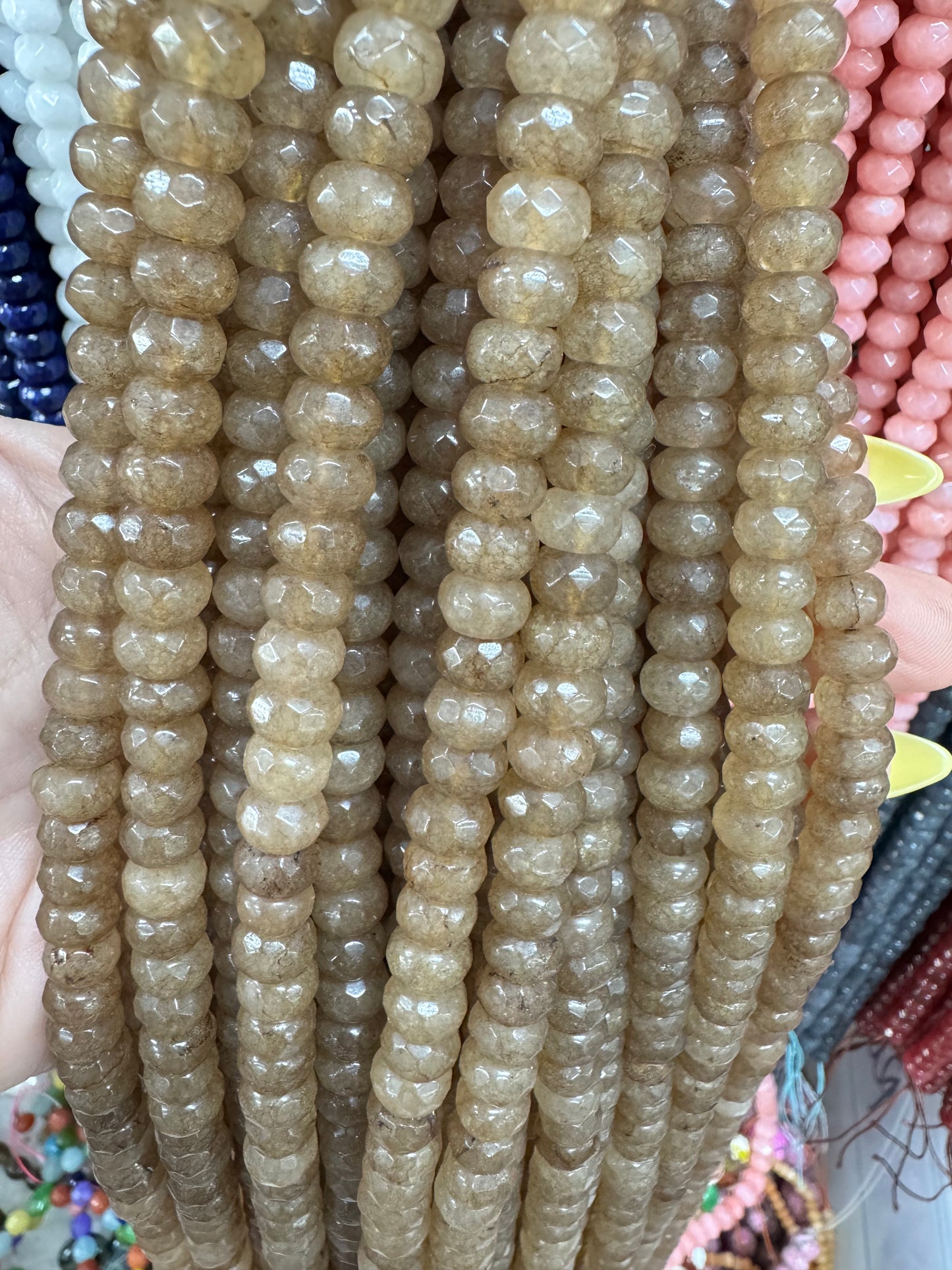Donut type agate